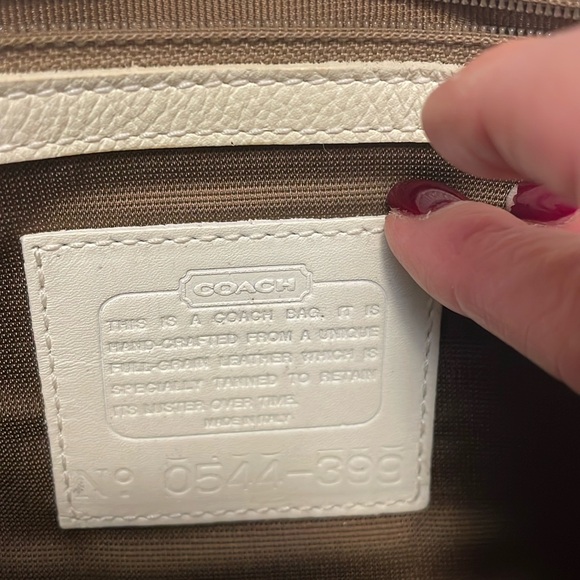 Vintage Coach ROYALTON BAG IVORY 4403 -from the Madison collection-made in Italy - Picture 4 of 16
